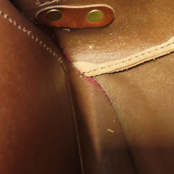 実際に弊社で買取させて頂いたHERZ/ヘルツ 半かぶせの二本ベルト リュック/レザー バックパック R-152の画像 5枚目