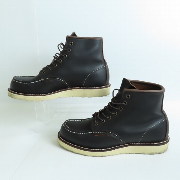 実際に弊社で買取させて頂いたRED WING/レッドウィング 6inch CLASSIC MOC TOE/6インチ モックトゥ クラシック ワークブーツ 8849/8Dの画像 3枚目