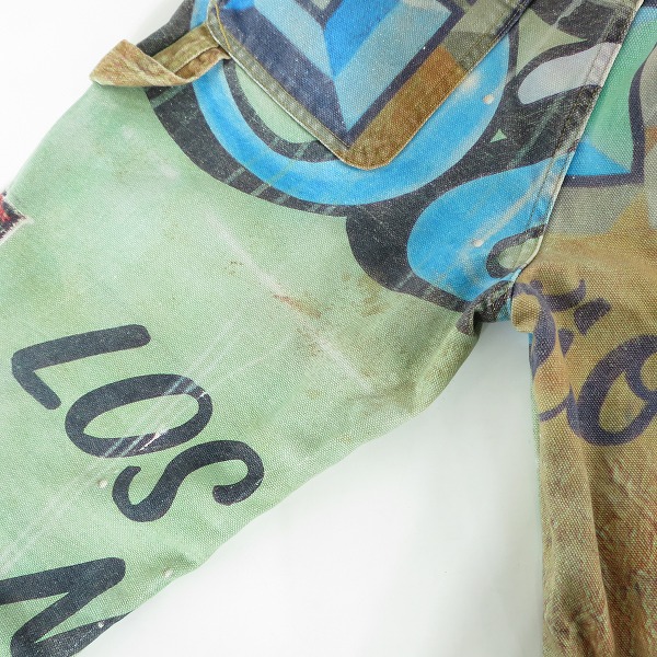 実際に弊社で買取させて頂いたSTUSSY/ステューシー 23AW Alfonso Canvas Work Pant ダブルニー ワークパンツ/28の画像 8枚目
