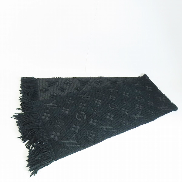 実際に弊社で買取させて頂いたLOUIS VUITTON/ルイ・ヴィトン マフラー エシャルプ ロゴマニア モノグラム 413287の画像 6枚目