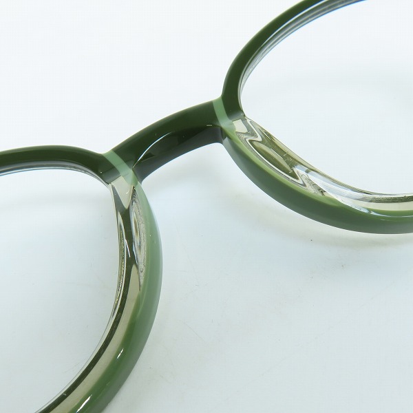 実際に弊社で買取させて頂いたTHEO/テオ Balancoire/ブランコワール ボストン型 メガネフレーム/アイウェアの画像 4枚目