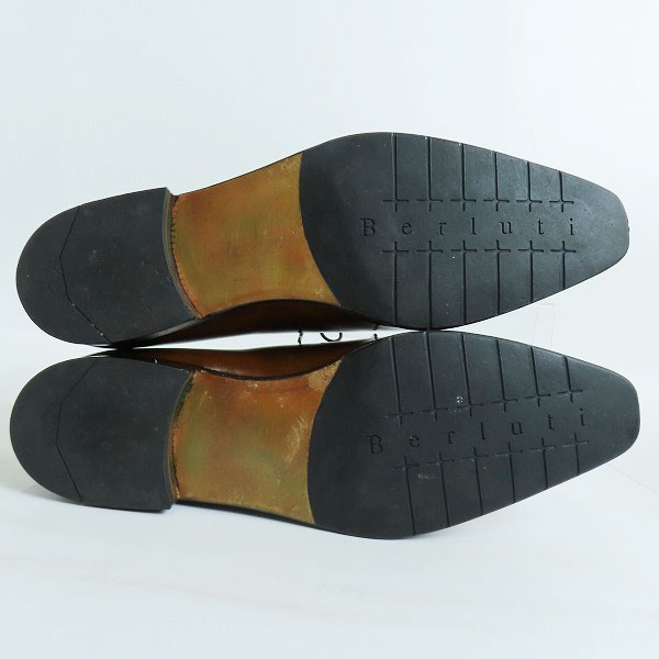 実際に弊社で買取させて頂いたBerluti/ベルルッティ Alessandro Alto/アレッサンドロ アルト レザー オックスフォードシューズの画像 2枚目