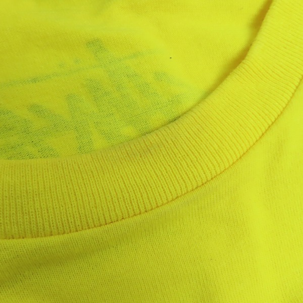 実際に弊社で買取させて頂いたSTUSSY/ステューシー プリント Tシャツ イエロー/Lの画像 5枚目
