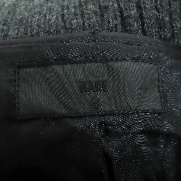 実際に弊社で買取させて頂いた【難有り】HARE/ハレ ウールジャケット HA030005MI/Mの画像 2枚目