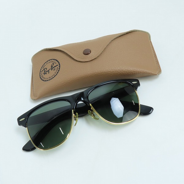 実際に弊社で買取させて頂いたRay-Ban/レイバン B&L/ボシュロム社製 WAYFARER MAX/ウェイファーラーマックス サングラス/アイウェア ブラックの画像 9枚目