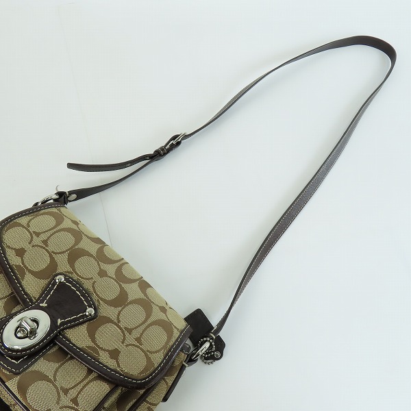 実際に弊社で買取させて頂いたCOACH/コーチ ショルダーバッグ F13790の画像 2枚目