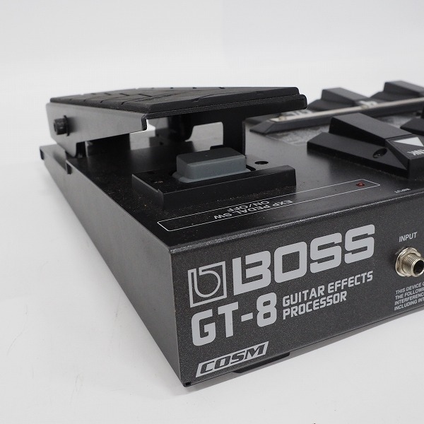 実際に弊社で買取させて頂いた★BOSS/ボス GT-8 GUITAR EFFECTS PROCESSOR ギター用マルチエフェクター エフェクターボード付【動作確認済】の画像 3枚目