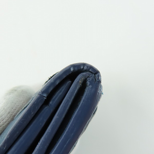 実際に弊社で買取させて頂いたBOTTEGA VENETA/ボッテガヴェネタ イントレチャート コインケース/小銭入れ レザーの画像 9枚目