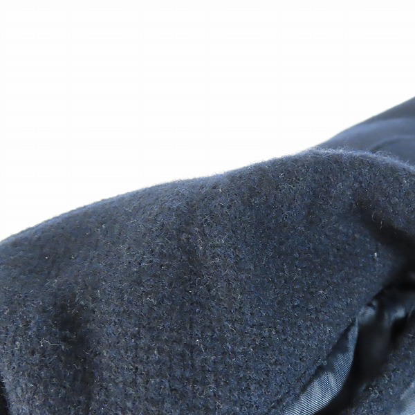 実際に弊社で買取させて頂いたWTAPS/ダブルタップス WCPO 01 JACKET WONY MELTON/ウール メルトンジャケット 212WVDT-JKM01/01の画像 7枚目