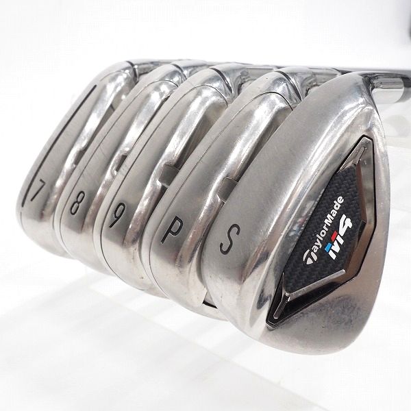 実際に弊社で買取させて頂いたTaylorMade/テーラーメイド M4 レディース アイアン #7～9,P,Sw 5本セット FUBUKI TM4 FLEX:L
