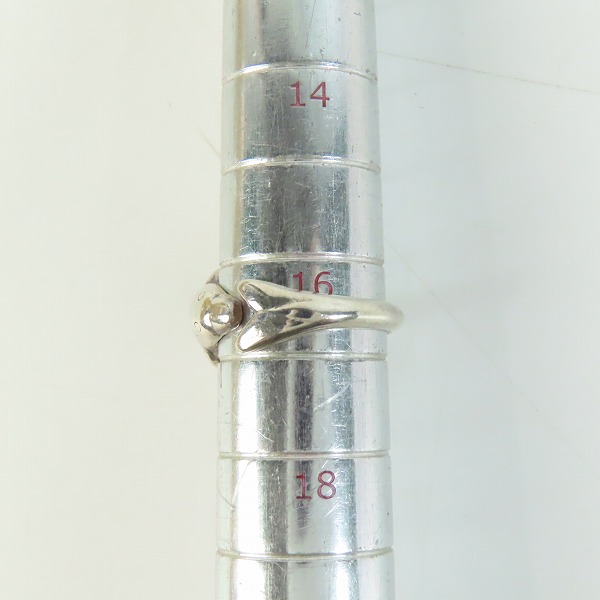 実際に弊社で買取させて頂いたHOLLYWOOD RANCH MARKET/ハリウッドランチマーケット ドルフィン/イルカ リング 16.5号の画像 8枚目