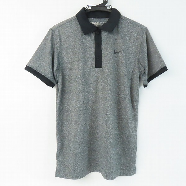 実際に弊社で買取させて頂いたNIKE GOLF/ナイキ ゴルフ DRIFITドライフィット ポロシャツ 伸縮性 ゴルフウェア グレー M