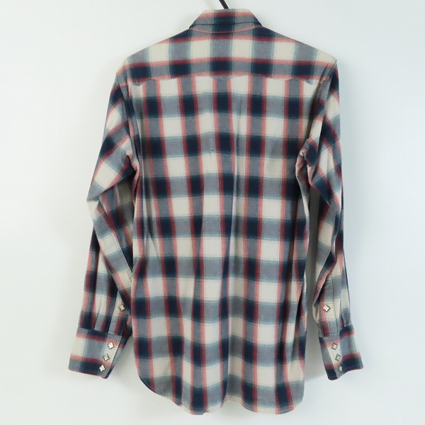 実際に弊社で買取させて頂いたWAREHOUSE/ウェアハウス DUBBLEWORKS/ダブルワークス チェック シャツ 40の画像 1枚目