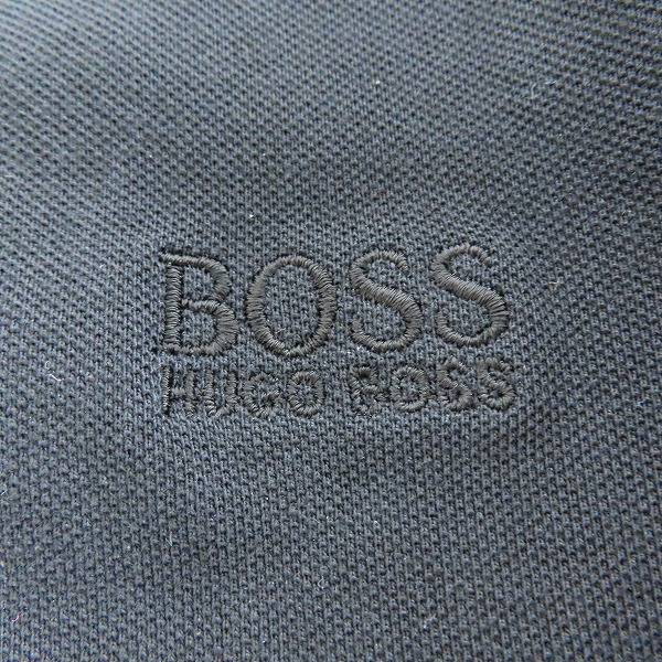 実際に弊社で買取させて頂いたHugo Boss/ヒューゴボス Regular Fit Polos in Cotton PALLAS ロゴ刺繍ポロシャツ 10108581/Mの画像 7枚目