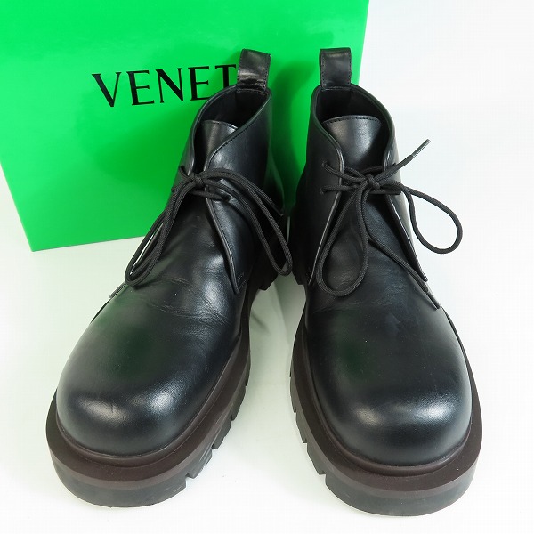 実際に弊社で買取させて頂いたBOTTEGA VENETA/ボッテガ ヴェネタ チャッカブーツ ボリュームソール 42