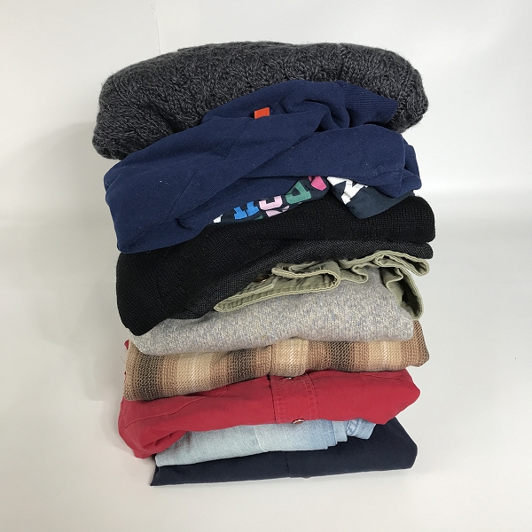 実際に弊社で買取させて頂いた【おまとめ】ラングラー/トミーヒルフィガー/フレッドペリー 他 ネルシャツ/デニムシャツ/ニット 等の画像 1枚目