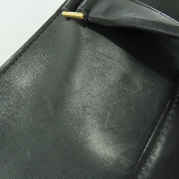 実際に弊社で買取させて頂いたCELINE/セリーヌ EDGE/エッジ  レザーハンドバッグ ベージュ×ブラックの画像 8枚目