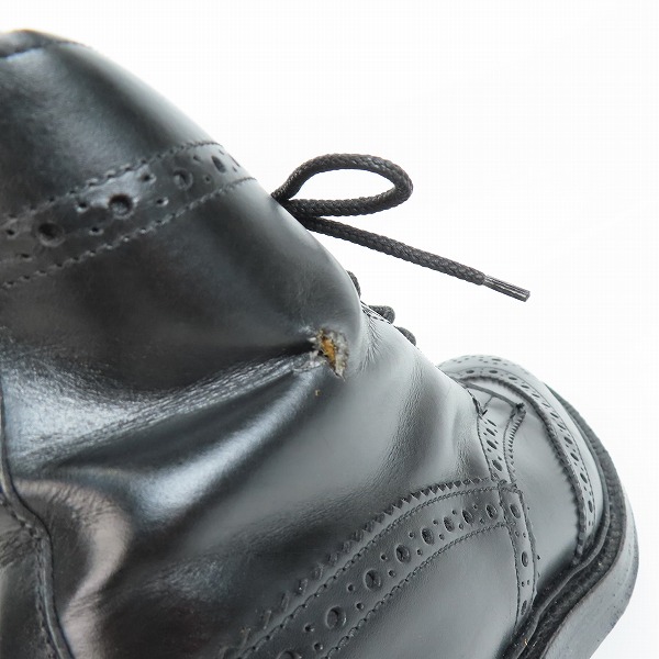 実際に弊社で買取させて頂いたTricker's/トリッカーズ STOW/ストウ ウイングチップ カントリーブーツ 5634 8.5の画像 7枚目