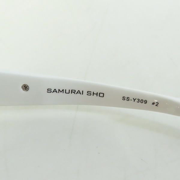 実際に弊社で買取させて頂いたSAMURAI SHO/サムライ翔 サングラス/アイウェア SS-Y309の画像 5枚目
