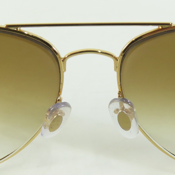 実際に弊社で買取させて頂いたRay-Ban/レイバン ティアドロップ 度入り サングラス RB3549 001/T5 の画像 4枚目