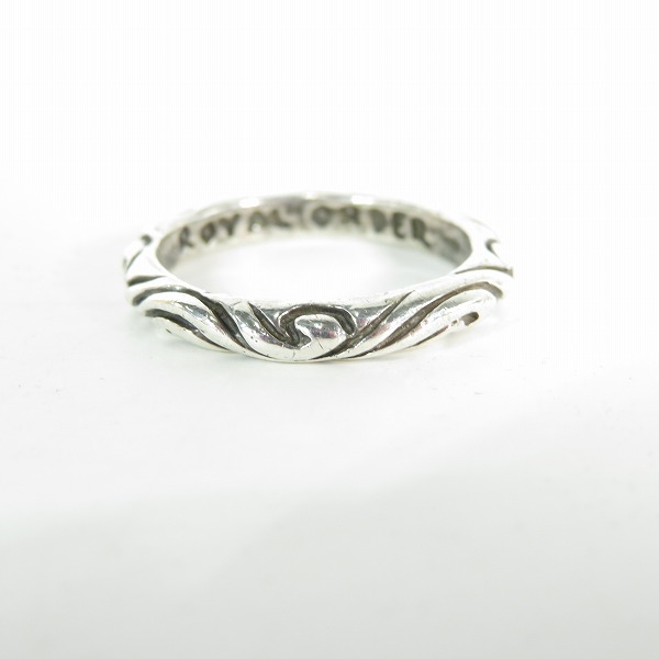 実際に弊社で買取させて頂いたROYAL ORDER/ロイヤルオーダー RIBBON BAND/リボンバンドリング/18号の画像 3枚目