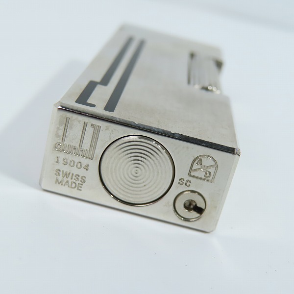 実際に弊社で買取させて頂いたdunhill/ダンヒル サイドローラー ガスライター ロゴ入りの画像 5枚目