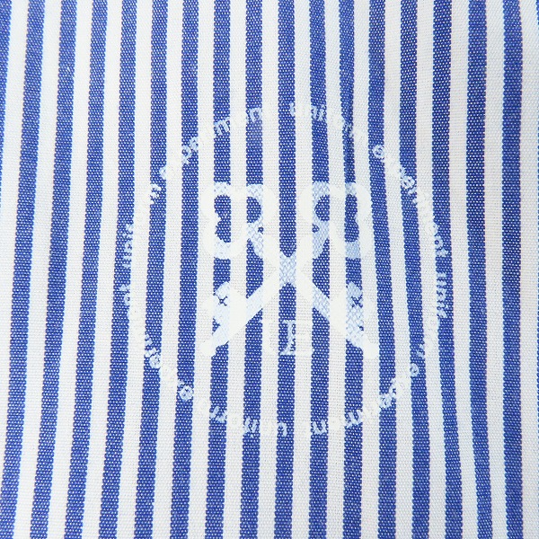 実際に弊社で買取させて頂いたuniform experiment/ユニフォームエクスペリメント ストライプ 長袖シャツ/UE-180023/1の画像 4枚目