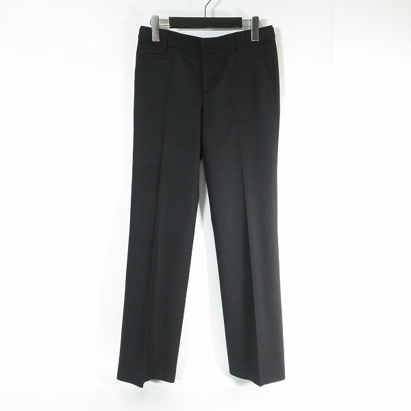 実際に弊社で買取させて頂いたBURBERRY LONDON/バーバリーロンドン ロゴ刺繍 ウールスラックス 38