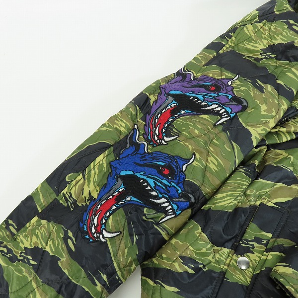 実際に弊社で買取させて頂いたDIESEL/ディーゼル カモフラ柄 キルティング J-RASPUTIN ジャケット/Lの画像 4枚目