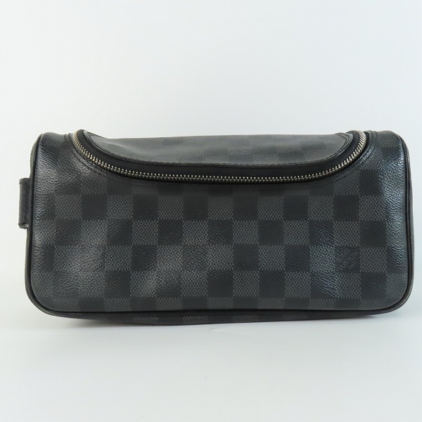 実際に弊社で買取させて頂いた【難あり】LOUIS VUITTON/ルイヴィトン ダミエ グラフィット トワレポーチ セカンドバック N47625