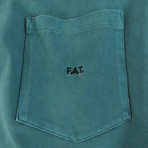 実際に弊社で買取させて頂いたFAT/エフエーティー FIGALON ピグメント加工 BIGシルエットカットソー F32410-CT14-AB/FATの画像 4枚目