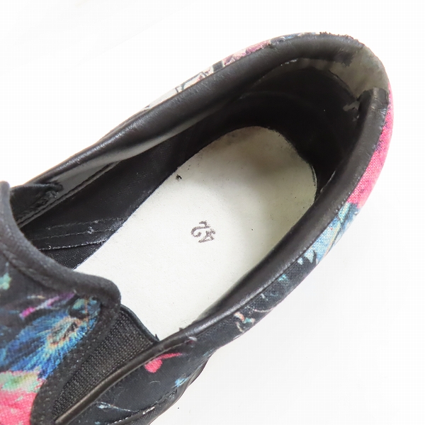 実際に弊社で買取させて頂いたLAD MUSICIAN/ラッドミュージシャン 19SS CANVAS SLIP-ON(ANGELS スリッポン 2119-914/42の画像 4枚目