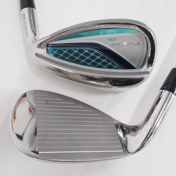 実際に弊社で買取させて頂いたブリヂストン TOURSTAGE/ツアーステージ CL レディースクラブハーフ8本セット FLEX：L キャディバッグ付の画像 4枚目