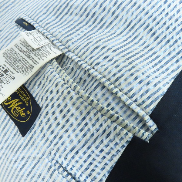 実際に弊社で買取させて頂いたBrooks Brothers/ブルックスブラザーズ own make テーラードジャケット/44の画像 5枚目