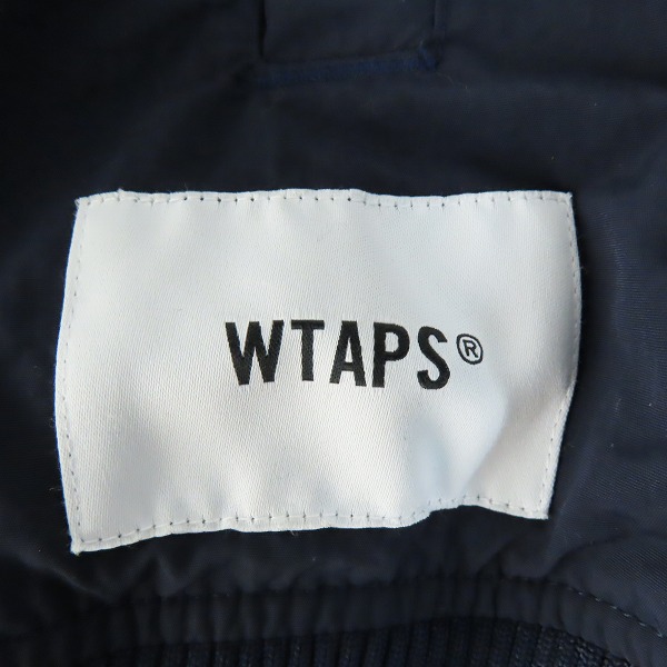 実際に弊社で買取させて頂いたWTAPS/ダブルタップス 23SS PITCH/JACKET/NYLON.TUSSAH.LEAGUE ナイロン ピッチ ジャケット 231BRDT-JKM02/04の画像 5枚目