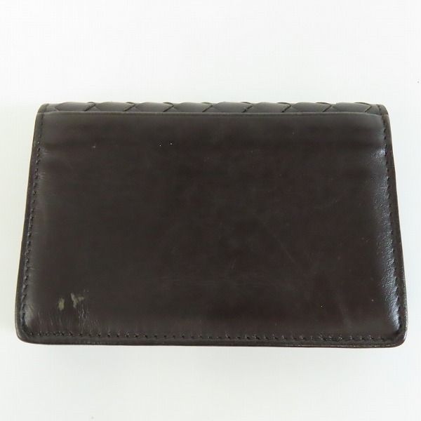 実際に弊社で買取させて頂いたBOTTEGA VENETA/ボッテガヴェネタ イントレチャート カードケース/名刺入れの画像 1枚目