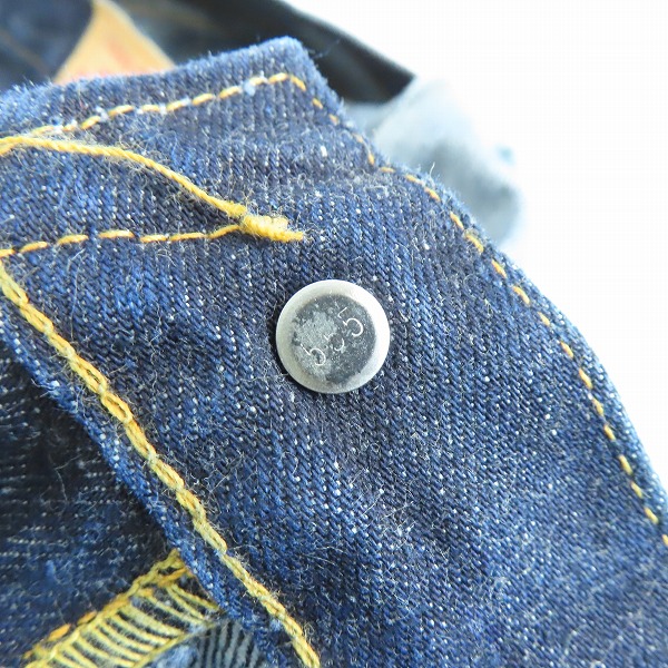 実際に弊社で買取させて頂いたLEVIS/リーバイス 551ZXX 刻印555 米国製 デニムパンツ 551-0007/W33L34の画像 6枚目