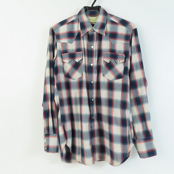 実際に弊社で買取させて頂いたWAREHOUSE/ウェアハウス DUBBLEWORKS/ダブルワークス チェック シャツ 40