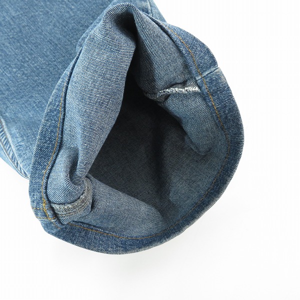 実際に弊社で買取させて頂いたLoro Piana/ロロピアーナ イタリア製 ワイドデニムパンツ /29の画像 6枚目