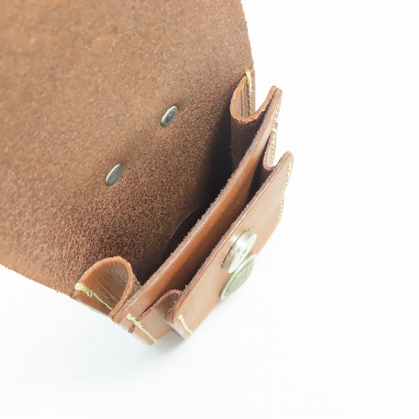 実際に弊社で買取させて頂いたREDMOON/レッドムーン レザー ポーチ/ケースの画像 4枚目