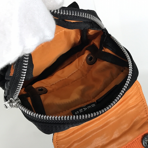 実際に弊社で買取させて頂いたBEAMS×PORTER/ビームス×ポーター 別注 TANKER タンカー ウエストポーチの画像 4枚目