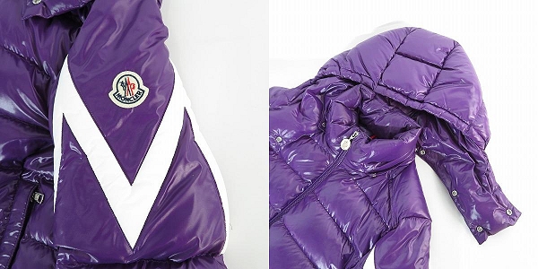 実際に弊社で買取させて頂いた【JPタグ】MONCLER/モンクレール Corydale MCCORYDALE2/コリーデル Mマーク ダウンジャケット H20911A00101 68950/0の画像 7枚目