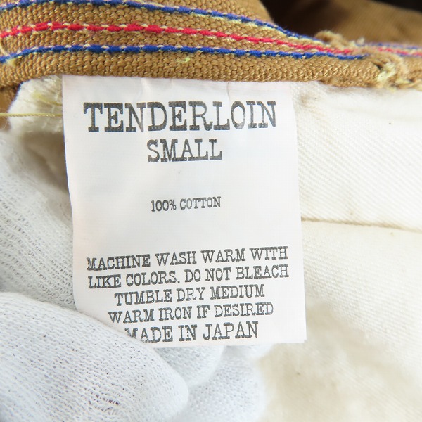 実際に弊社で買取させて頂いたTENDERLOIN/テンダーロイン OVERALLS DUCK ダック オーバーオール/Sの画像 3枚目
