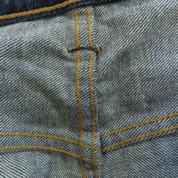 実際に弊社で買取させて頂いたDENIME×WAREHOUSE/ドゥニーム×ウェアハウス Lot.221 ボタンフライ デニムパンツ/ジーンズ/W38L32の画像 9枚目