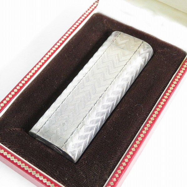 実際に弊社で買取させて頂いたCartier/カルティエ ガスライター シルバー