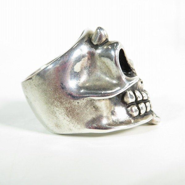 実際に弊社で買取させて頂いたSTARLINGEAR/スターリンギア パンチャー デビル スカルリング 24.5-27号の画像 4枚目