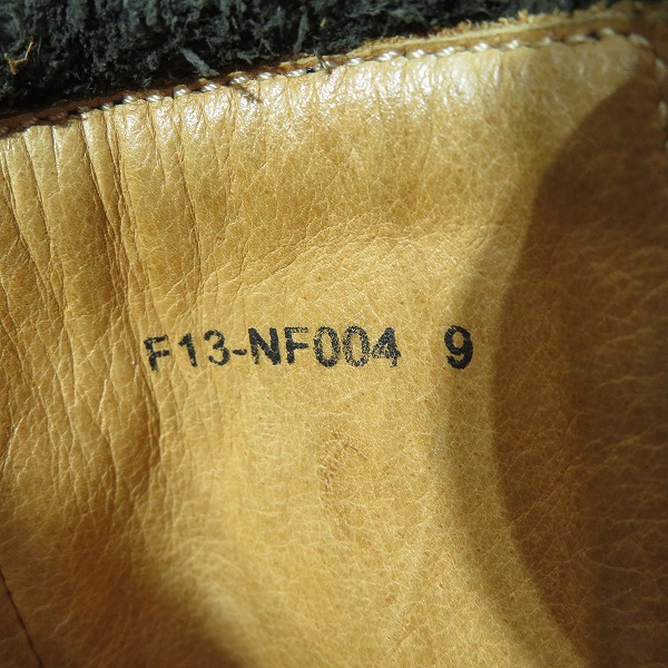 実際に弊社で買取させて頂いたNUMBER (N)INE/ナンバーナイン レースアップブーツ/コンバットブーツ F13-NF004 /9の画像 5枚目