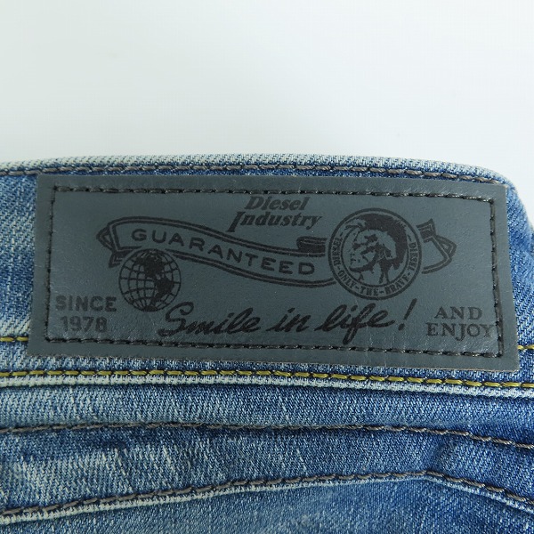 実際に弊社で買取させて頂いたDIESEL/ディーゼル BELTHER REGULAR SLIM-TAPERED/BELTHER 0850W STETCH デニムパンツ W34L32の画像 2枚目