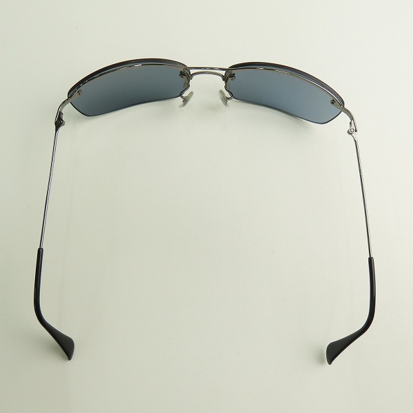 実際に弊社で買取させて頂いたRayBan/レイバン ラップアラウンド セミリムサングラス  RB3174-004/6Pの画像 3枚目
