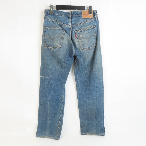 実際に弊社で買取させて頂いたLEVI'S/リーバイス 501 66前期 ボタン裏刻印6 スモールe ボタンフライ デニムパンツ/W31の画像 1枚目